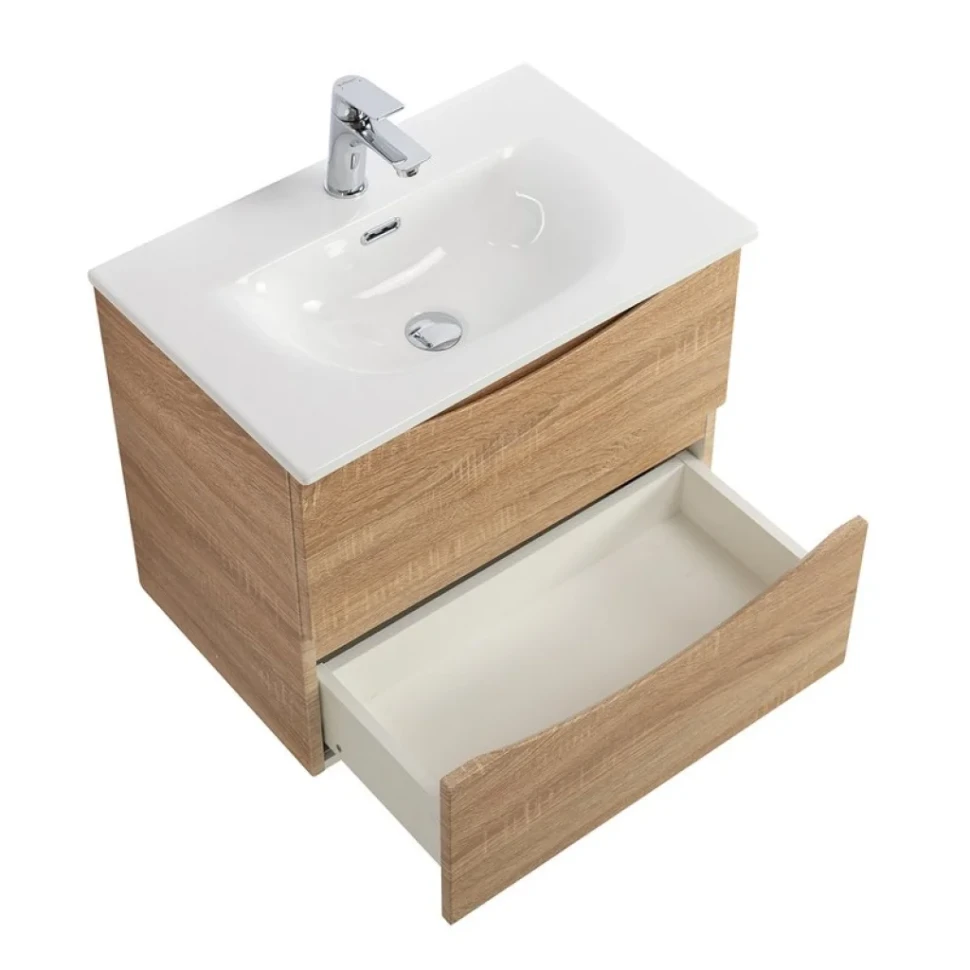 Тумба под раковину BelBagno Marino-cer-mini 60 подвесная, rovere bianco