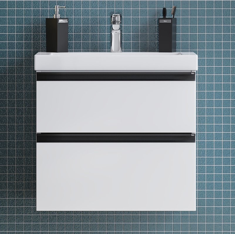 Мебель для ванной комнаты Roca Domi 60 белый глянец