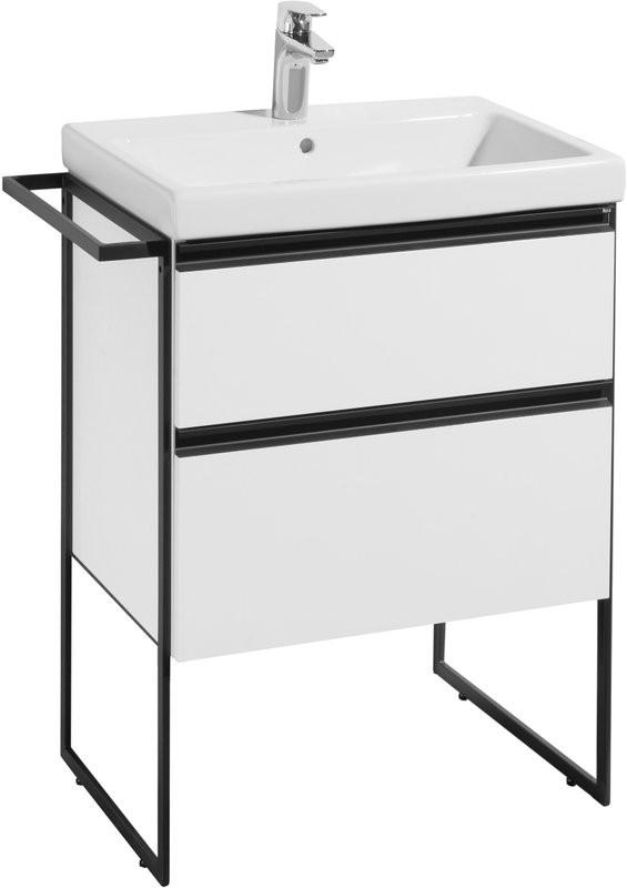 Мебель для ванной комнаты Roca Domi 60 белый глянец