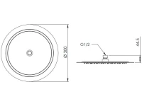Верхний душ Remer SS357UFM30X