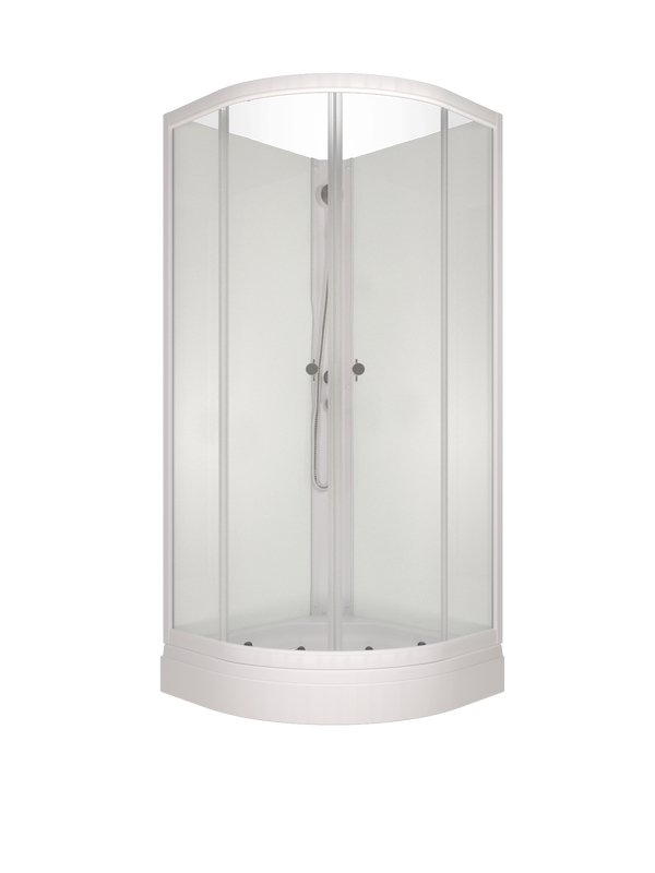 Душевая кабина Triton Ультра А 80х80 см, глянцевая белая