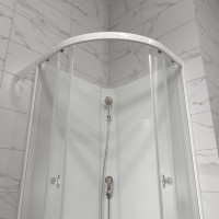 Душевая кабина Triton Ультра А 80х80 см, глянцевая белая