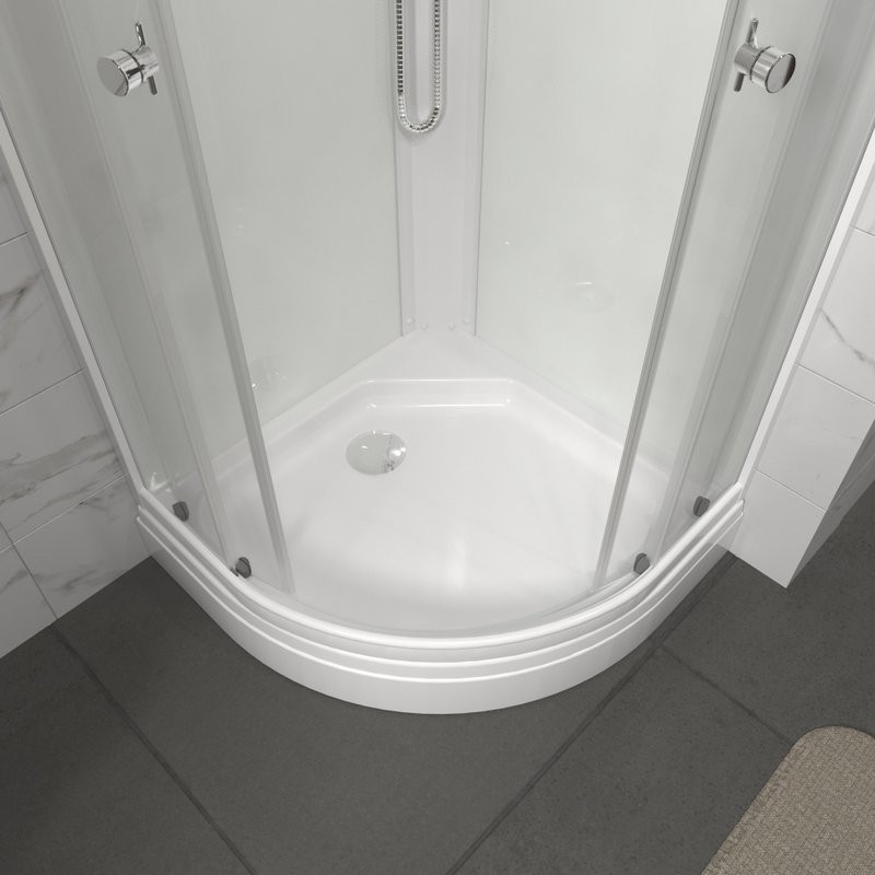 Душевая кабина Triton Ультра А 80х80 см, глянцевая белая