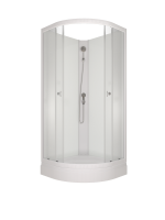 Душевая кабина Triton Ультра А 80х80 см, глянцевая белая