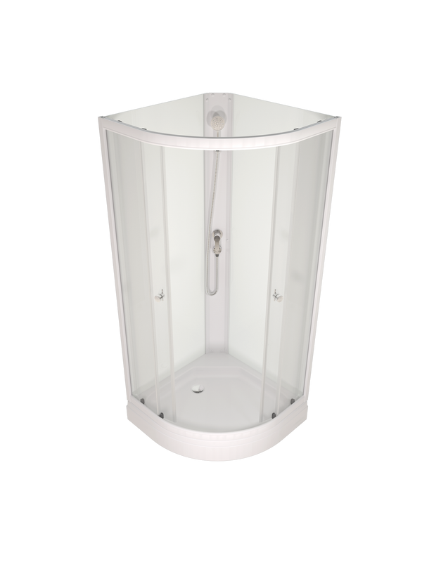 Душевая кабина Triton Ультра А 80х80 см, глянцевая белая