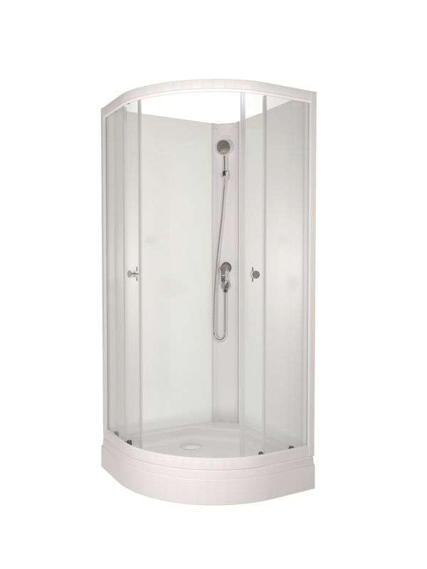 Душевая кабина Triton Ультра А 80х80 см, глянцевая белая