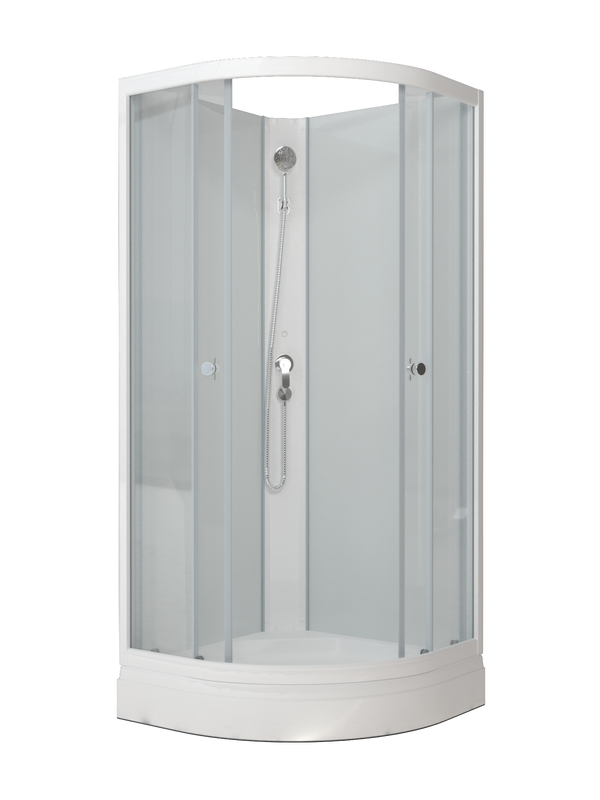 Душевая кабина Triton Ультра А 80х80 см, глянцевая белая