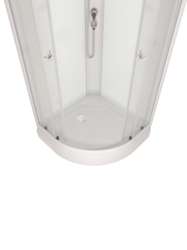 Душевая кабина Triton Ультра А 80х80 см, глянцевая белая