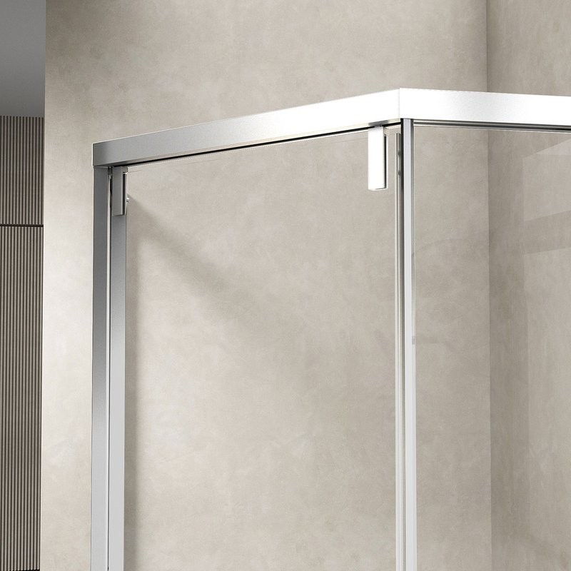 Душевой уголок Vincea Show VSP1-4SH100CL 100x100, профиль хром