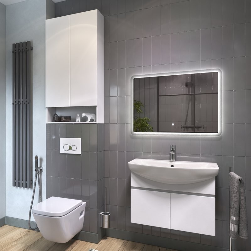 Шкаф Vigo Wing 60 с нишей, белый