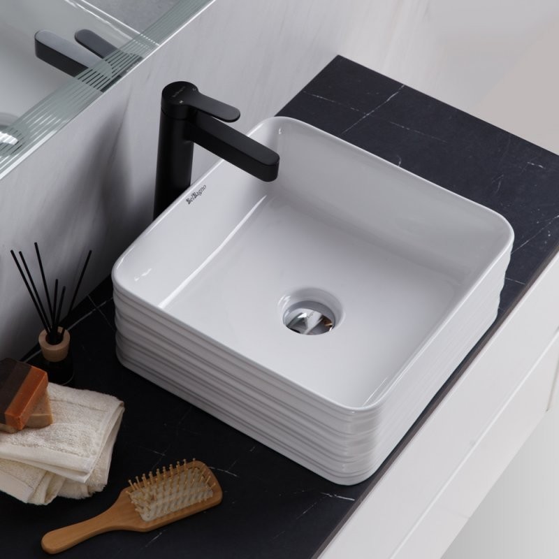 Накладная раковина BelBagno BB1421 накладная