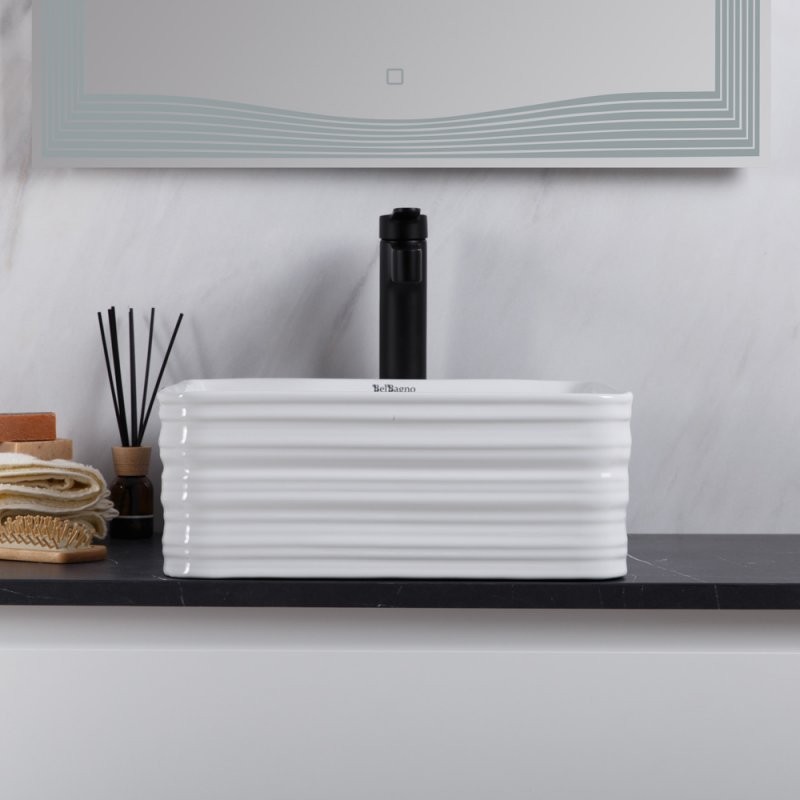 Накладная раковина BelBagno BB1421 накладная