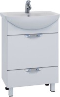 Тумба с раковиной Vigo Callao 60 2 ящика