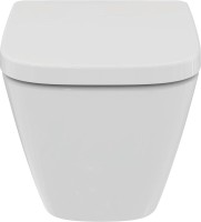 Комплект Унитаз подвесной Ideal Standard I Life B T461401 безободковый, euro white + Крышка T468301 с микролифтом, euro white + Инсталляция Geberit Duofix Delta 458.163.21.1 с кнопкой смыва, хром + Звукоизоляция