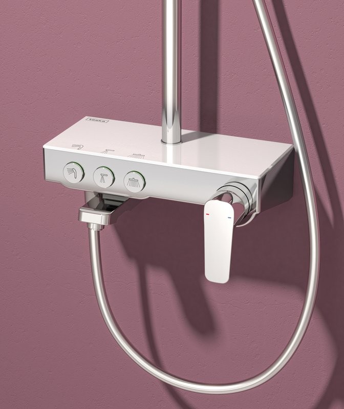 Душевая стойка Teska Niagara NG3501C хром