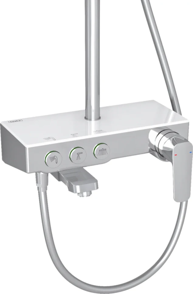 Душевая стойка Teska Niagara NG3501C хром