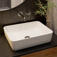 Смеситель для раковины AQUAme Siena AQM6215GM С ВНУТРЕННЕЙ ЧАСТЬЮ, оружейная сталь