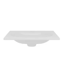 Тумба с раковиной Vincea Welle 60 m.beige soft-touch, раковина VCB-4H600W белая