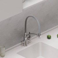 Смеситель для кухни Sancos Eri SC4001CH с гибким изливом, хром