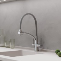 Смеситель для кухни Sancos Eri SC4001CH с гибким изливом, хром