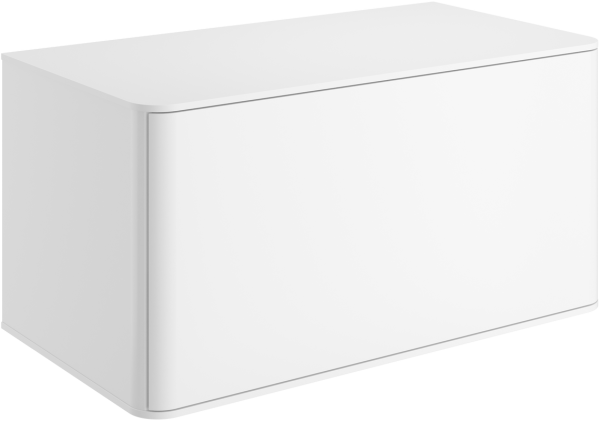 Тумба под раковину со столешницей STWORKI Ноттвиль 80 белая, без выреза под смеситель