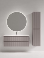 Мебель для ванной комнаты Sancos Snob R 120 Doha Soft, раковина CN7028