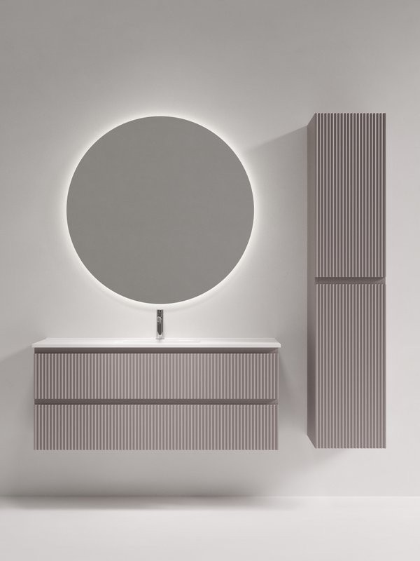 Мебель для ванной комнаты Sancos Snob R 120 Doha Soft, раковина CN7028