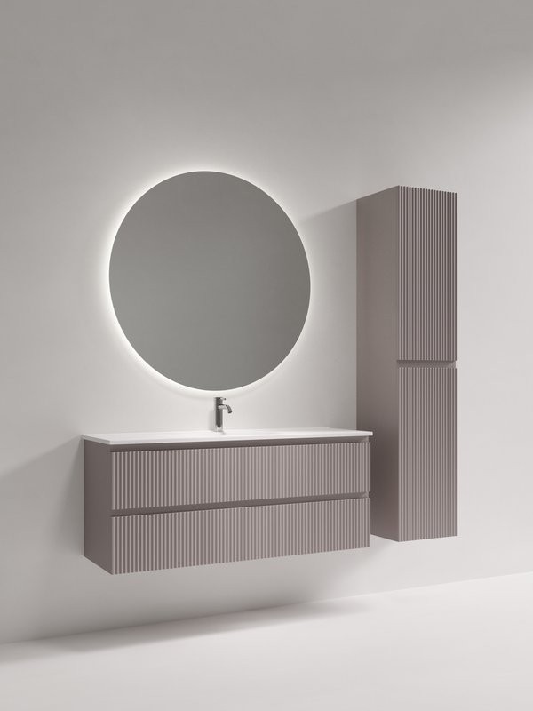 Мебель для ванной комнаты Sancos Snob R 120 Doha Soft, раковина CN7028