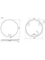 Мебель для ванной комнаты Sancos Snob R 120 Doha Soft, раковина CN7028