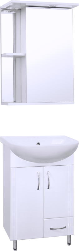 Мебель для ванной комнаты Style Line Эко Стандарт №10 50 белая