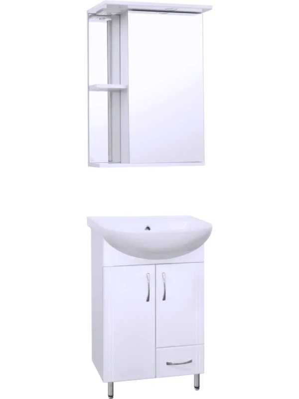 Мебель для ванной комнаты Style Line Эко Стандарт №10 50 белая