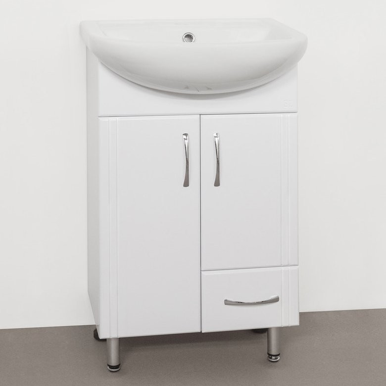 Мебель для ванной комнаты Style Line Эко Стандарт №10 50 белая