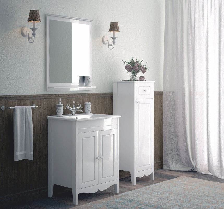 Зеркало Corozo Блюз 65 с полкой