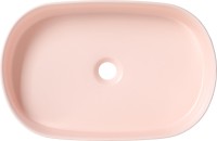Накладная раковина Allen Brau Fantasy Oval 55x36, розовая