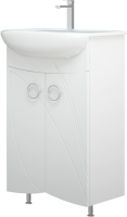 Тумба под раковину без столешницы Corozo Ультра Флора 55 напольная
