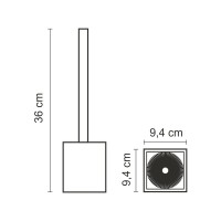 Ершик для унитаза Wasserkraft Schunter K-88227 коричневый Ершик для унитаза Wasserkraft Schunter K-88227 коричневый