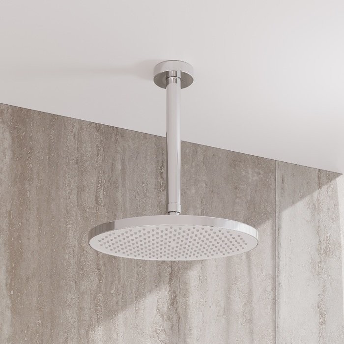 Верхний душ IDDIS Esper ESP25CRi64 хром, белый