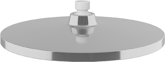 Верхний душ IDDIS Esper ESP25CRi64 хром, белый