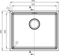Комплект Мойка Florentina Оптима OHM.500.400 + Измельчитель Bone Crusher BC 910-AS