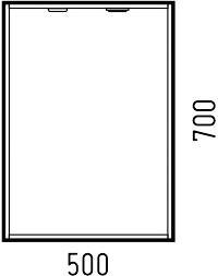 Мебель для ванной комнаты Corozo Орегон 55 пайн