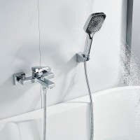Смеситель для ванны с душем Shevanik S9602 хром
