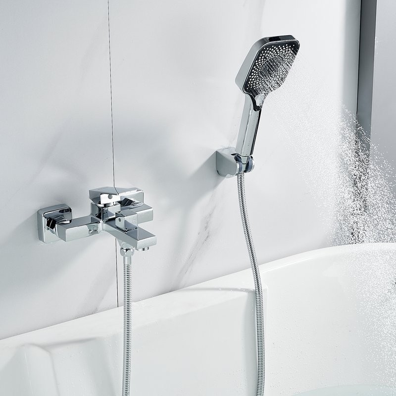 Смеситель для ванны с душем Shevanik S9602 хром