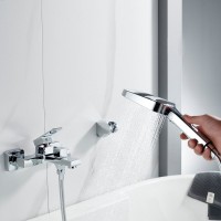 Смеситель для ванны с душем Shevanik S9602 хром