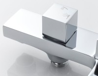 Смеситель для ванны с душем Shevanik S9602 хром