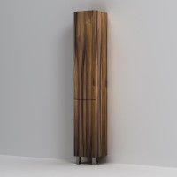 Шкаф-пенал для ванной AM.PM Gem 30 R напольный, орех