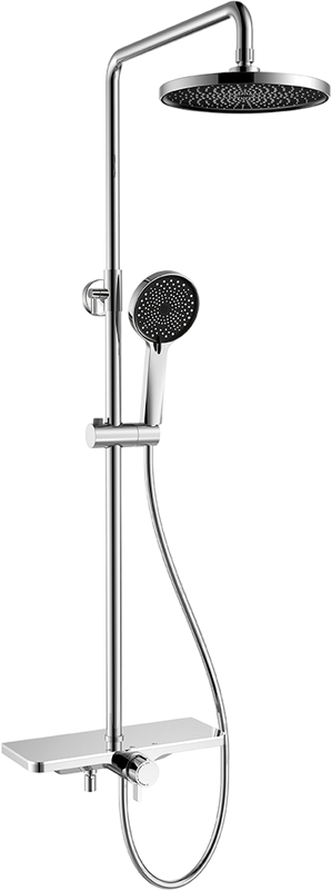 Душевая стойка AQUAme AQM8002CR хром