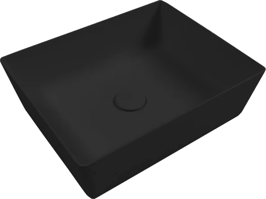 Накладная раковина Hatria Happy hour A0Y1VH02 черная матовая