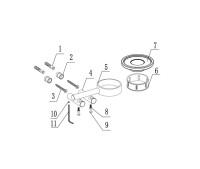 Мыльница Abber Osten 316 AA1858BST настенная, стеклянная