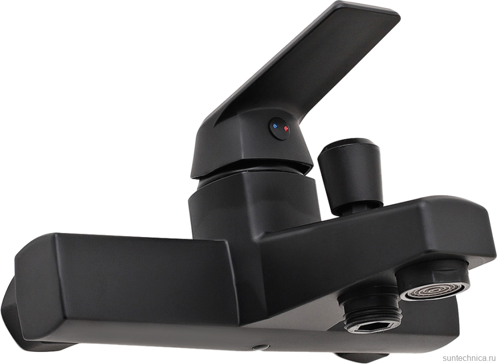 Душевой комплект Смеситель Orange One Life P02-100b + Стойка O-Shower OW02b