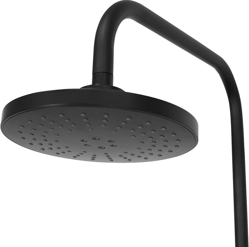 Душевой комплект Смеситель Orange One Life P02-100b + Стойка O-Shower OW02b